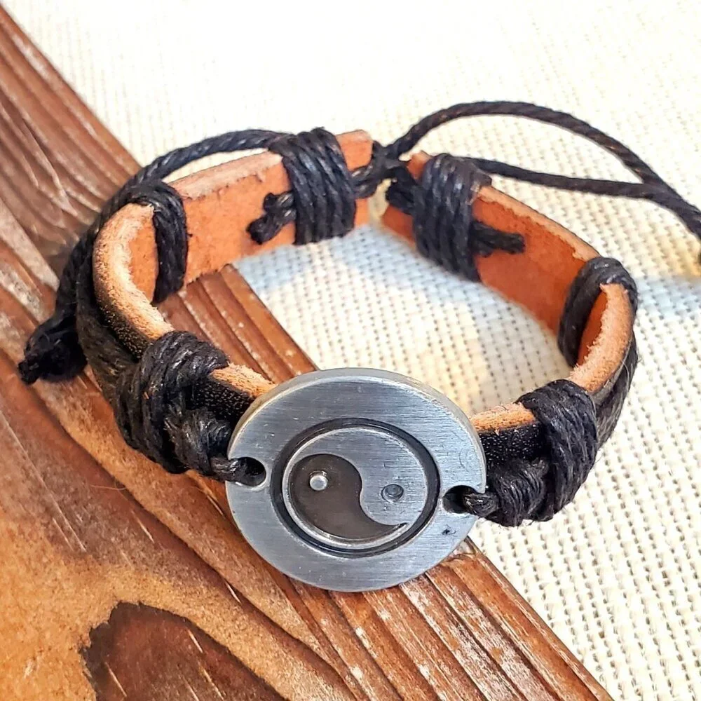 Yin Yang Taoist Mindfulness Bracelet